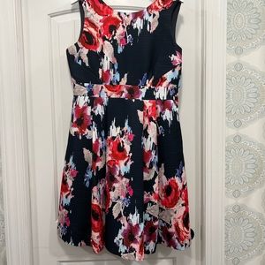 Kate Spade Floral cocktail dress, 14